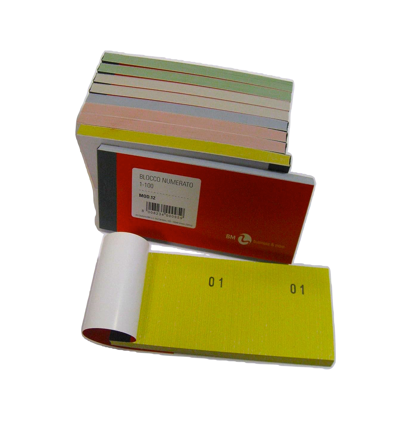 Blocchi Numerati da 1 a 100