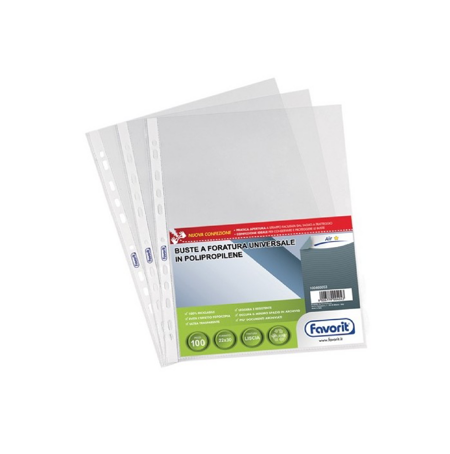 Buste Forate Air 22x30 100pz.