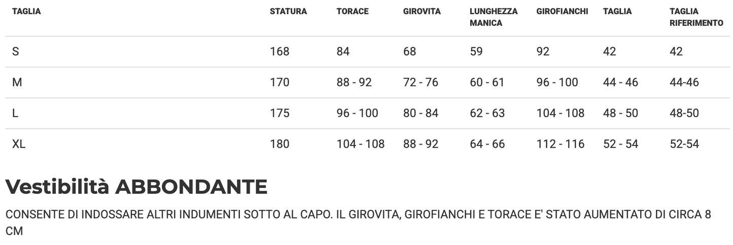 Costume Pulcinella Uomo Adulto Tg S a XL