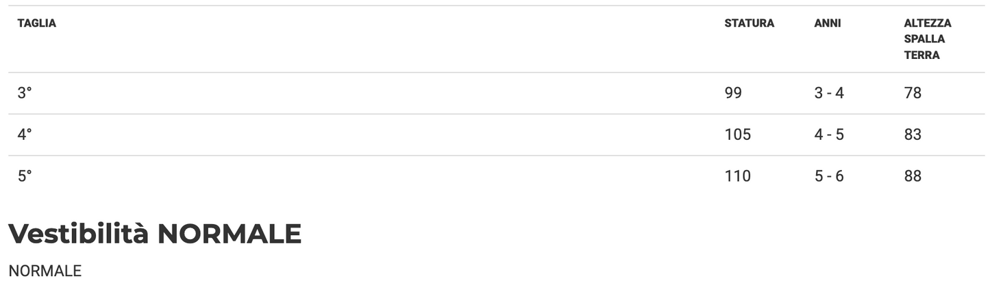 Costume Tarantella Baby Bambina tg 3 a 5anni