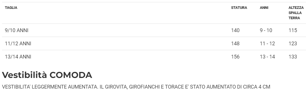 Costume Virgilio Bambino Tg 9/10 anni a tg 13/14anni