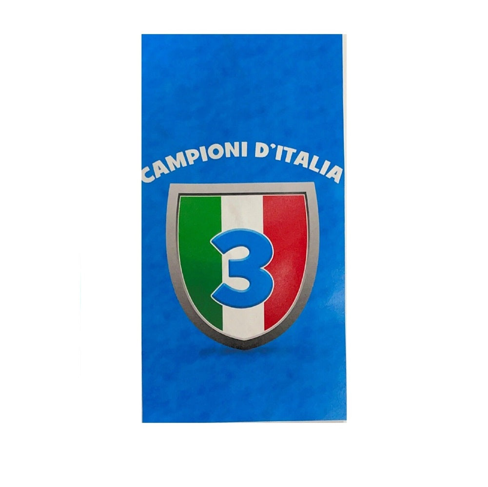 Telo mare Napoli Campione Azzurro