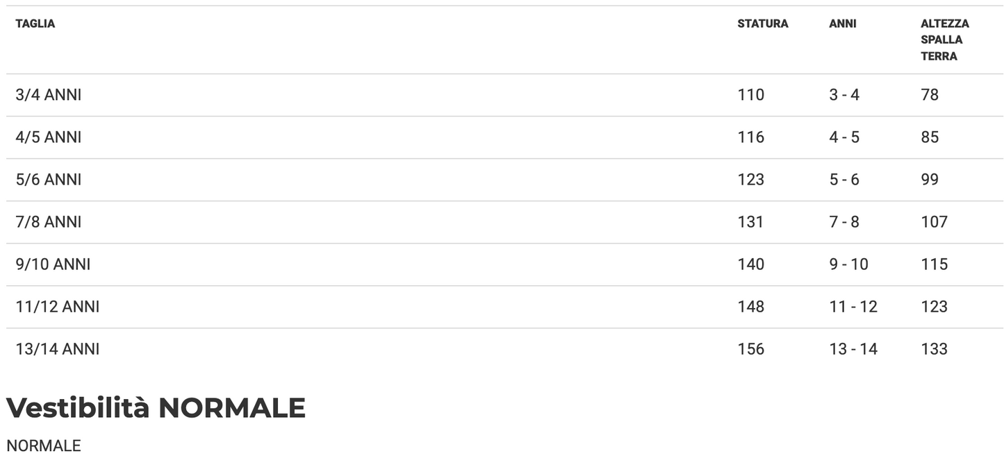 Tunica Bambino Blu Scuro Tg 3/4anni a 13/14anni