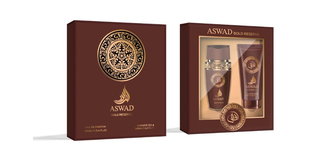 Cofanetto Aswad Bold Reserve EDP + Shower Gel