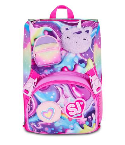 Zaino Sdoppiabile Big SJ Gang Soft Pouch Girl - Zaino Scuola Espandibile Dolce