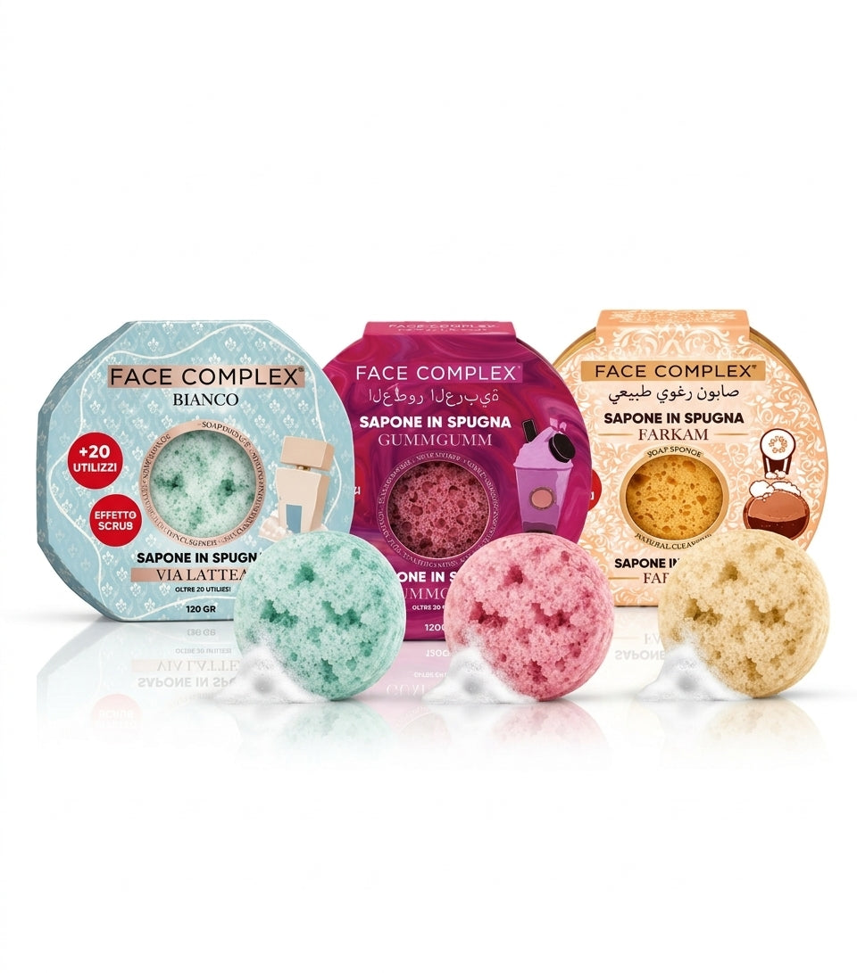 Sapone in Spugna Via lattea GummGumm e Farkam 120gr per 20 utilizzi