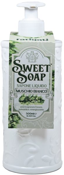 Sapone Liquido Muschio Bianco – Detergenza Delicata e Profumata