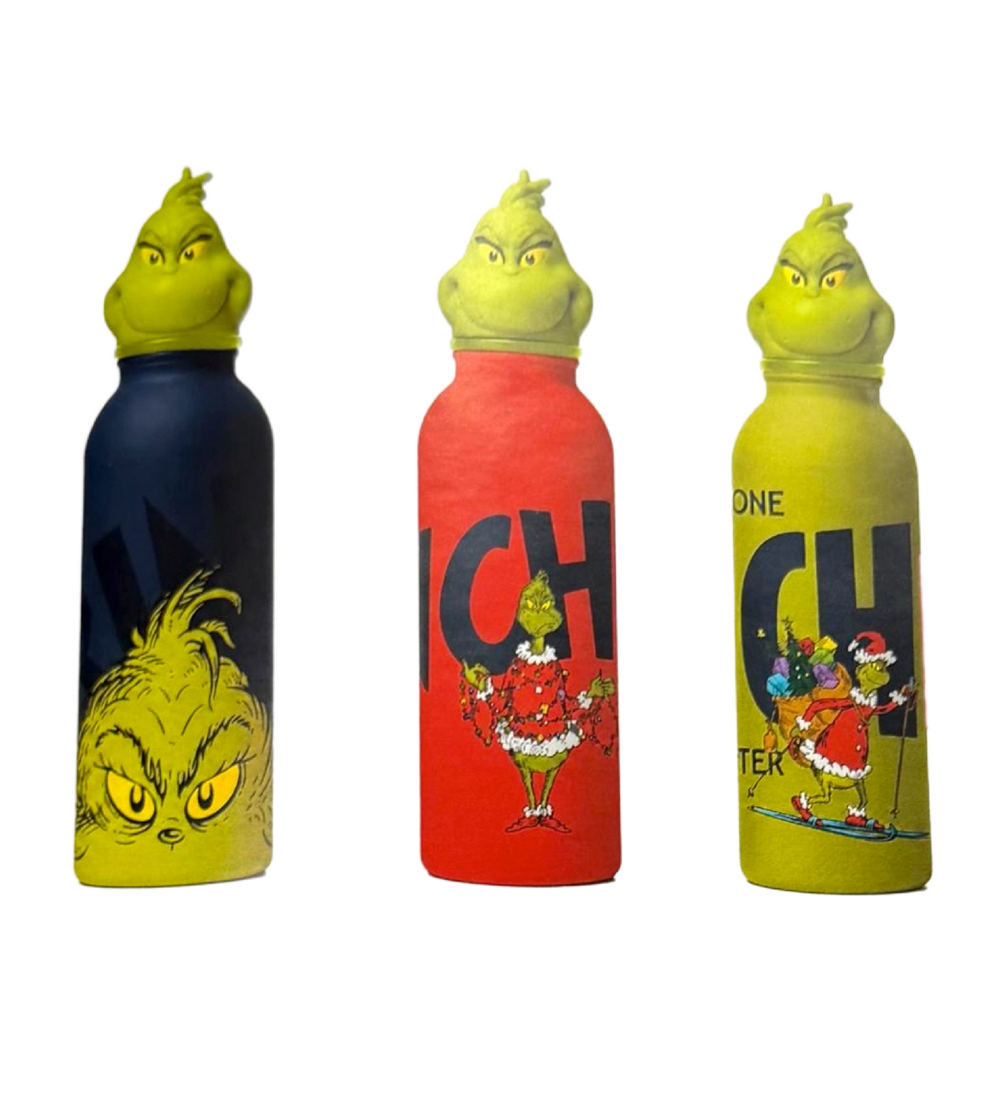 Borraccia Termica Grinch - Mantiene Caldo e Freddo 12h