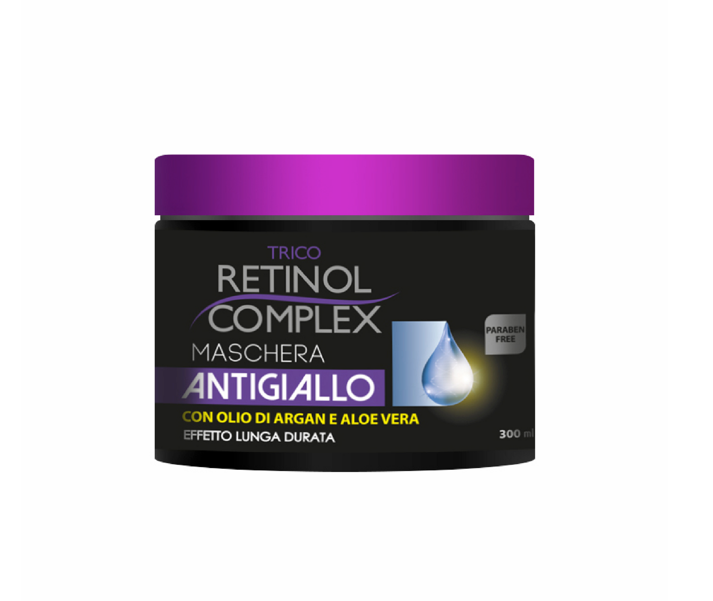 Maschera Antigiallo con Olio di Argan e Aloe Vera