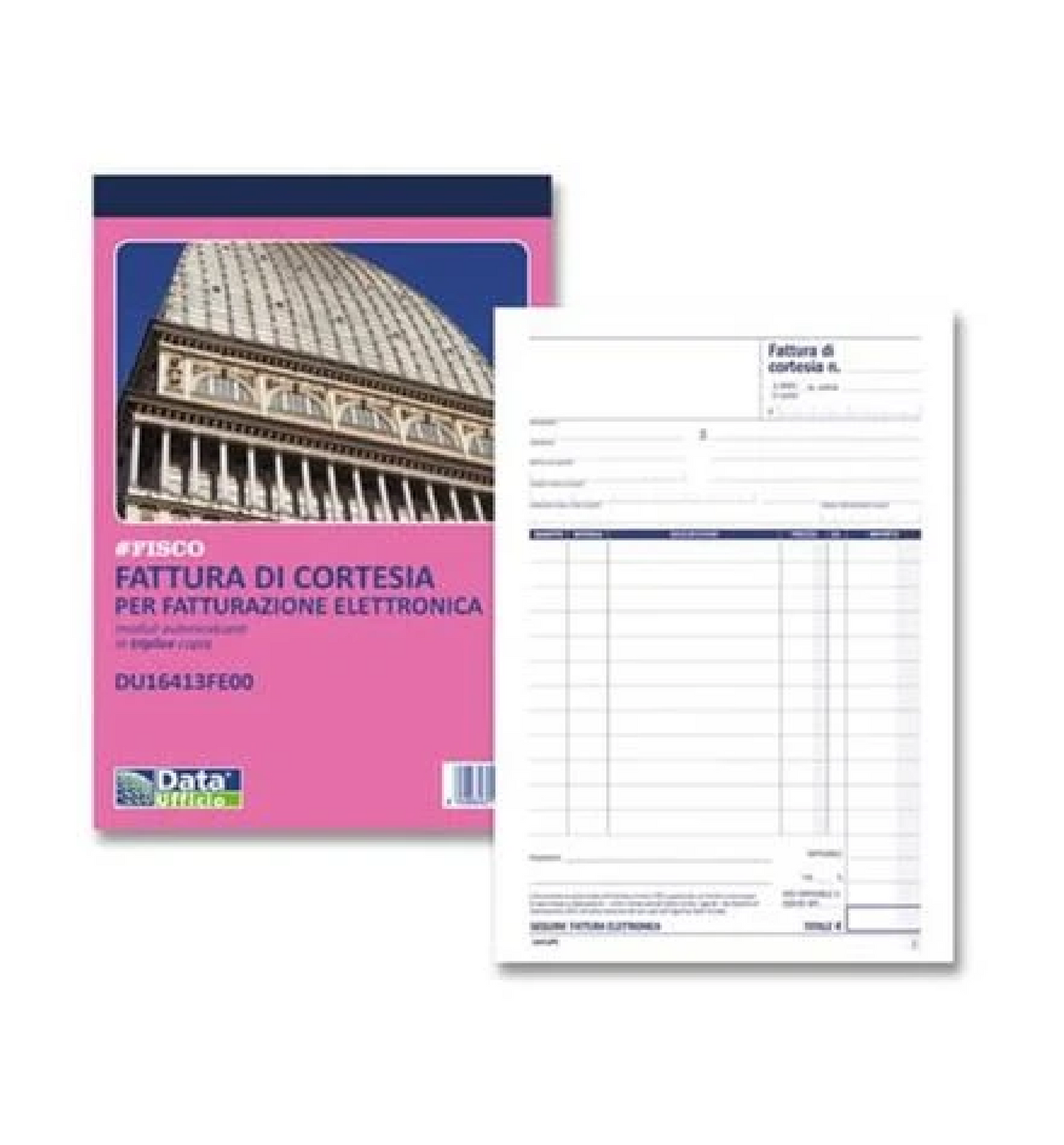Blocco Fatture di Cortesia A5 triplice copia