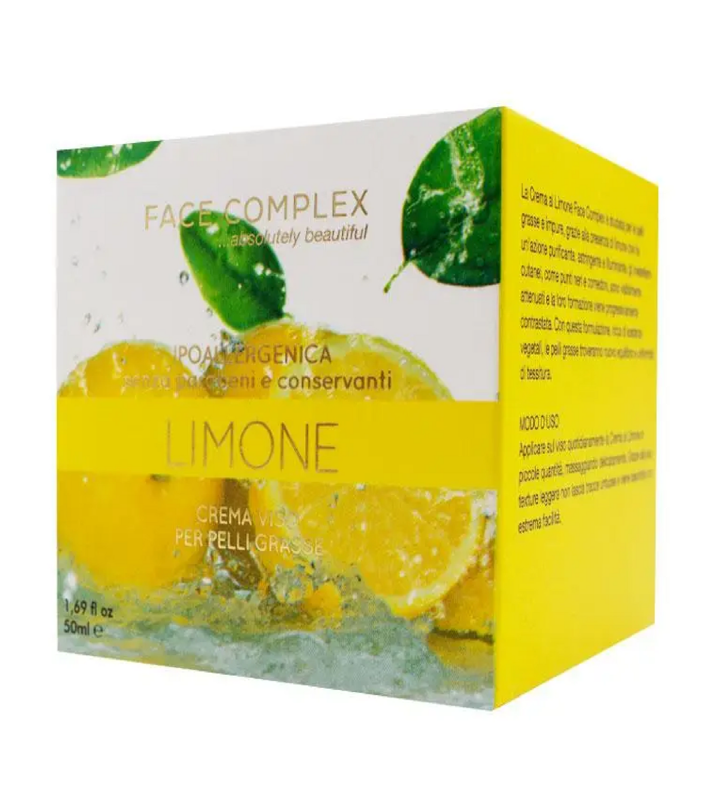 Crema al Limone - Purificante, Opacizzante e Illuminante
