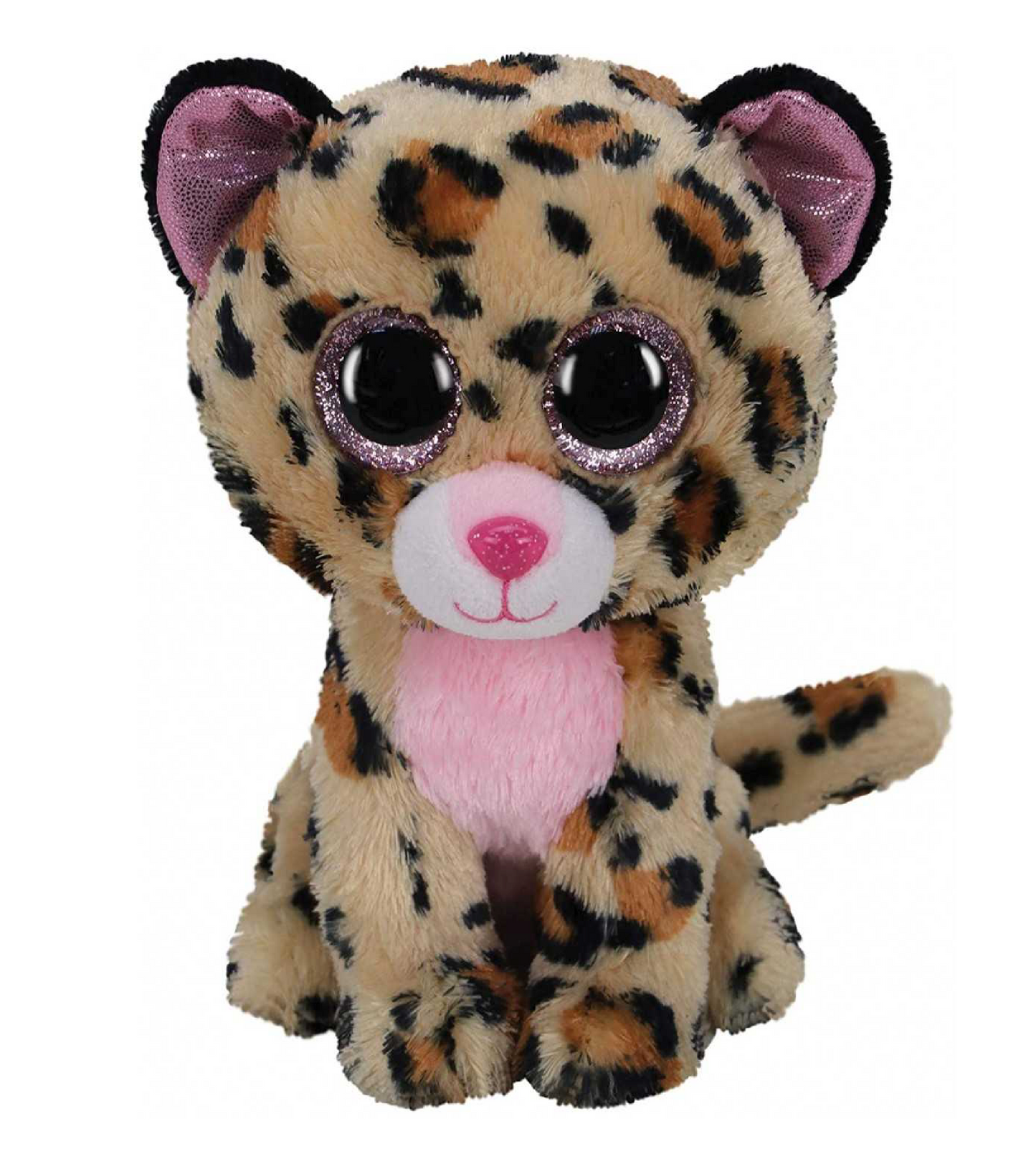 Peluche Livvie Leopardo TY Beanie Boos 15 cm