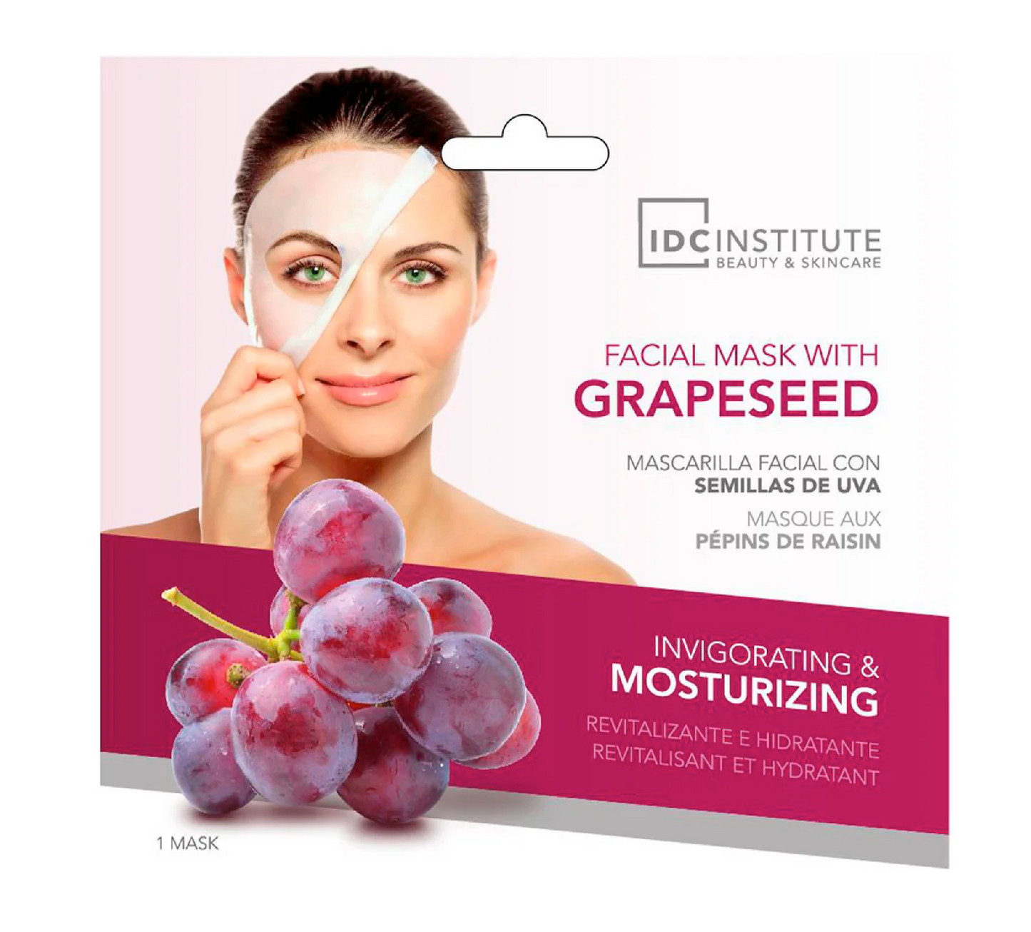 Maschera Viso ai Semi di Uva - Antiossidante e Rivitalizzante