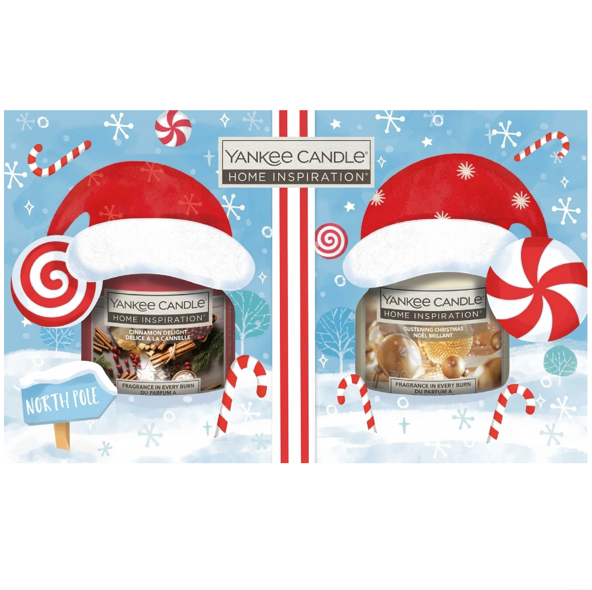 Cofanetto Yankee Candle Home Inspiration | Set 2 Candele Piccole 104g