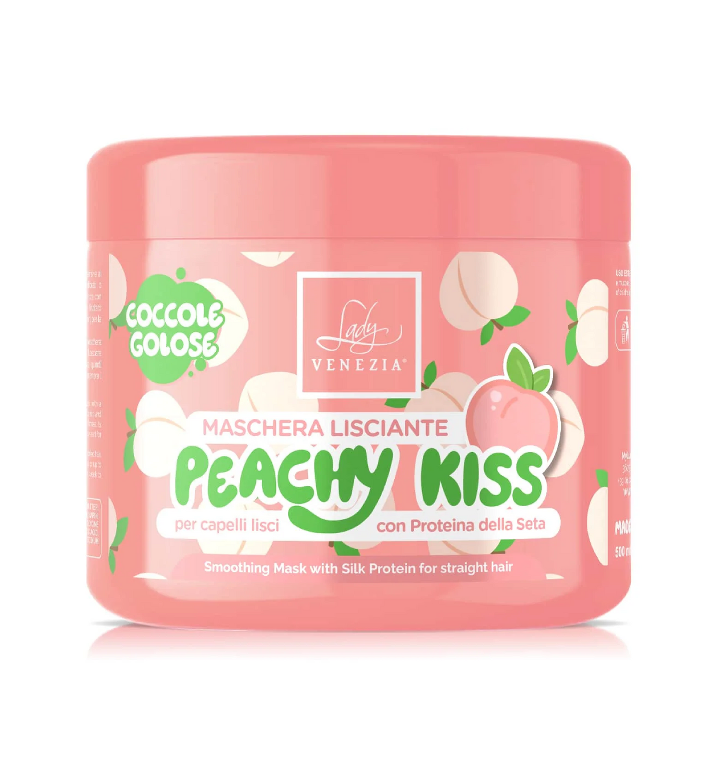 Coccole Golose Maschera Capelli Peachy Kiss - Nutriente alla Pesca
