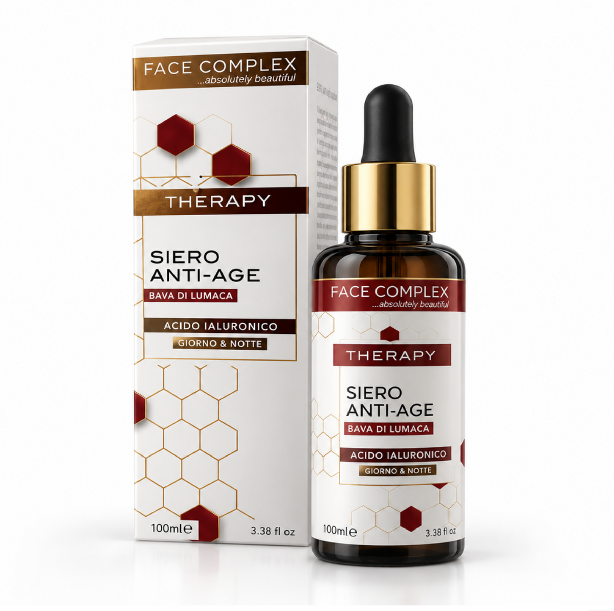 Siero Viso Therapy Anti-Age - Bava di Lumaca e Ialuronico