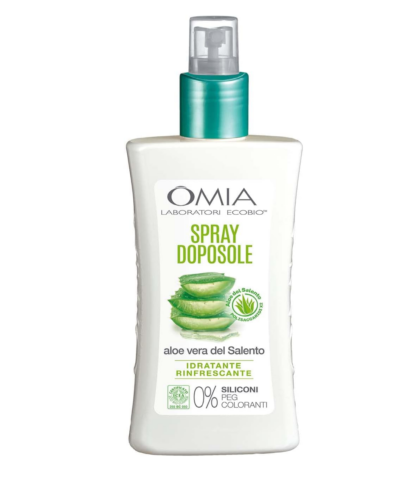 Spray Doposole Aloe Vera del Salento - Idratante e Rinfrescante Eco-Bio