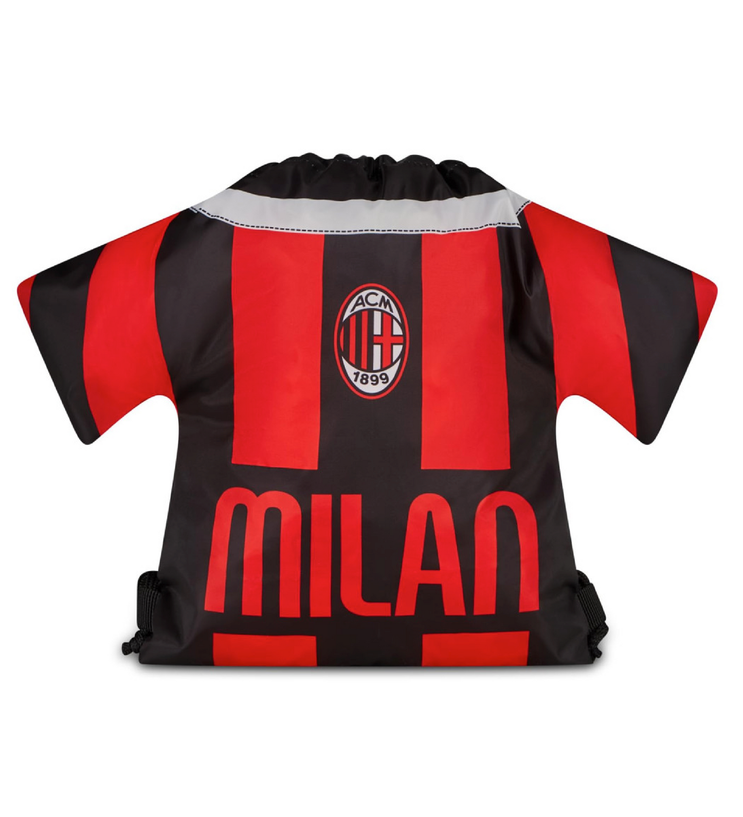 Sacca T-Shirt Easy Bag Milan - Zaino a Sacca Sagomato Rossonero