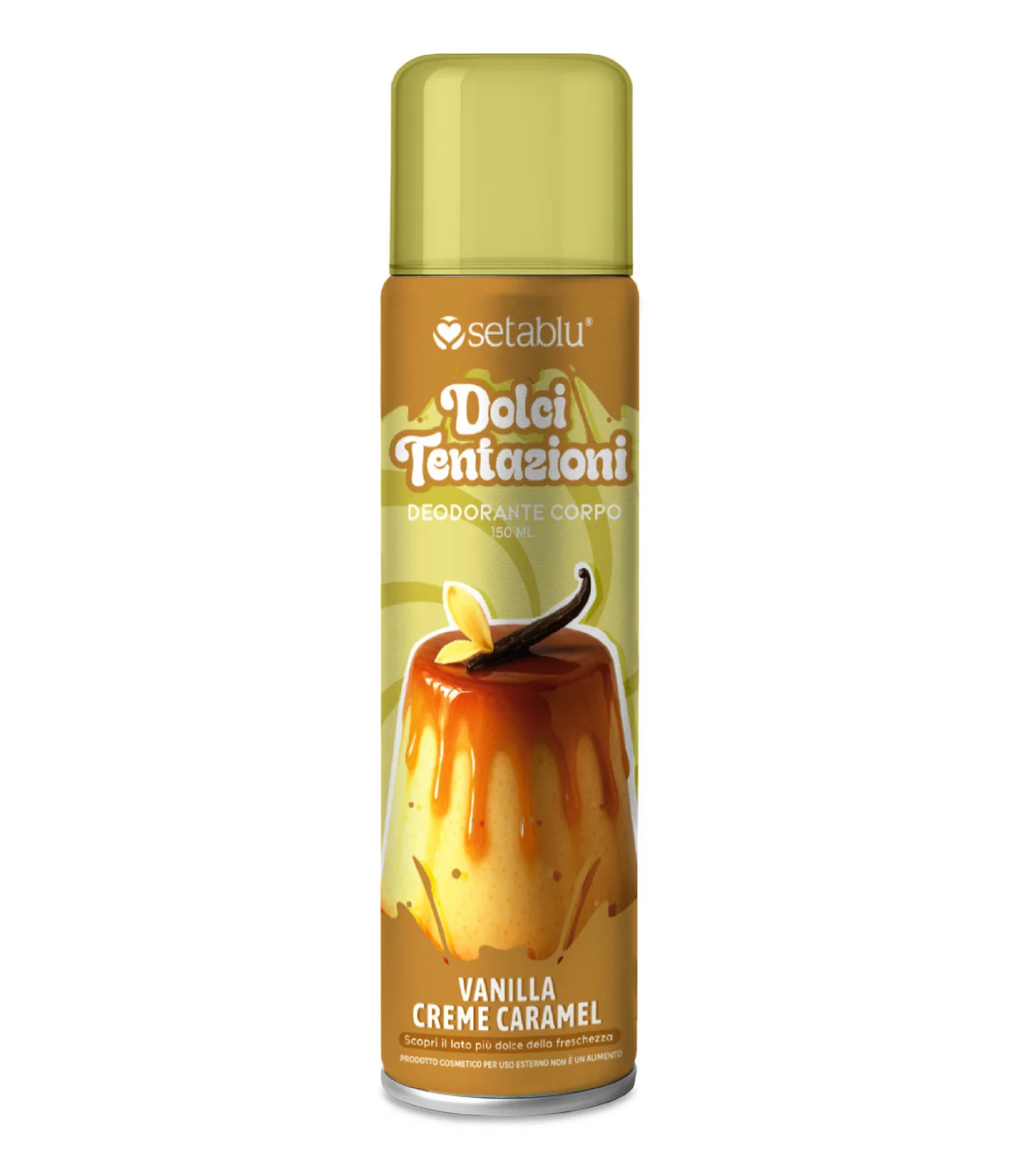 Deo Spray Vanilla e Creme Caramel - Deodorante Dolce Vaniglia