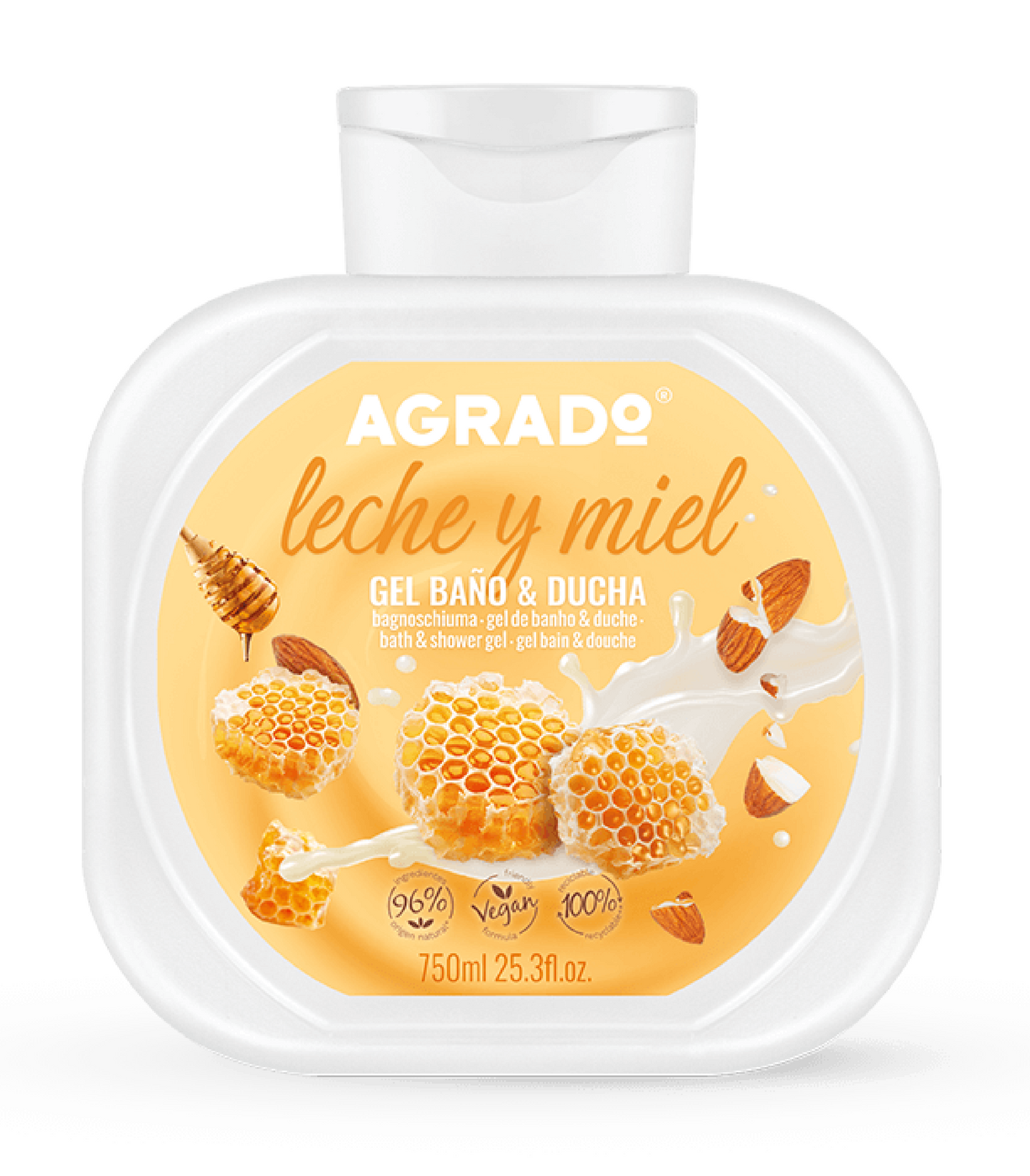 Gel Bagno e Doccia Latte e Miele: Un Elisir Nutriente di Morbidezza e Protezione