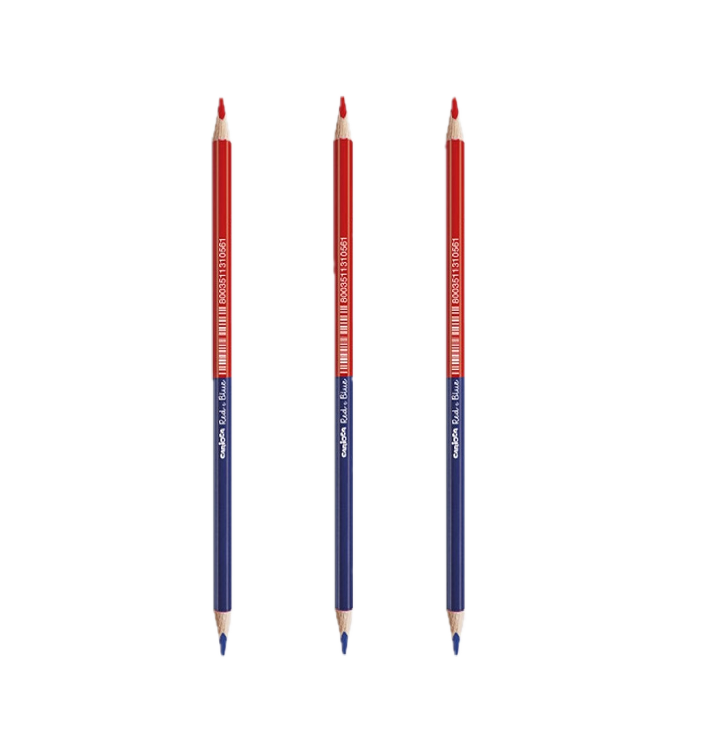 12 Matite Fine Rosso e Blu – Doppia Punta per Scuola e Correzioni