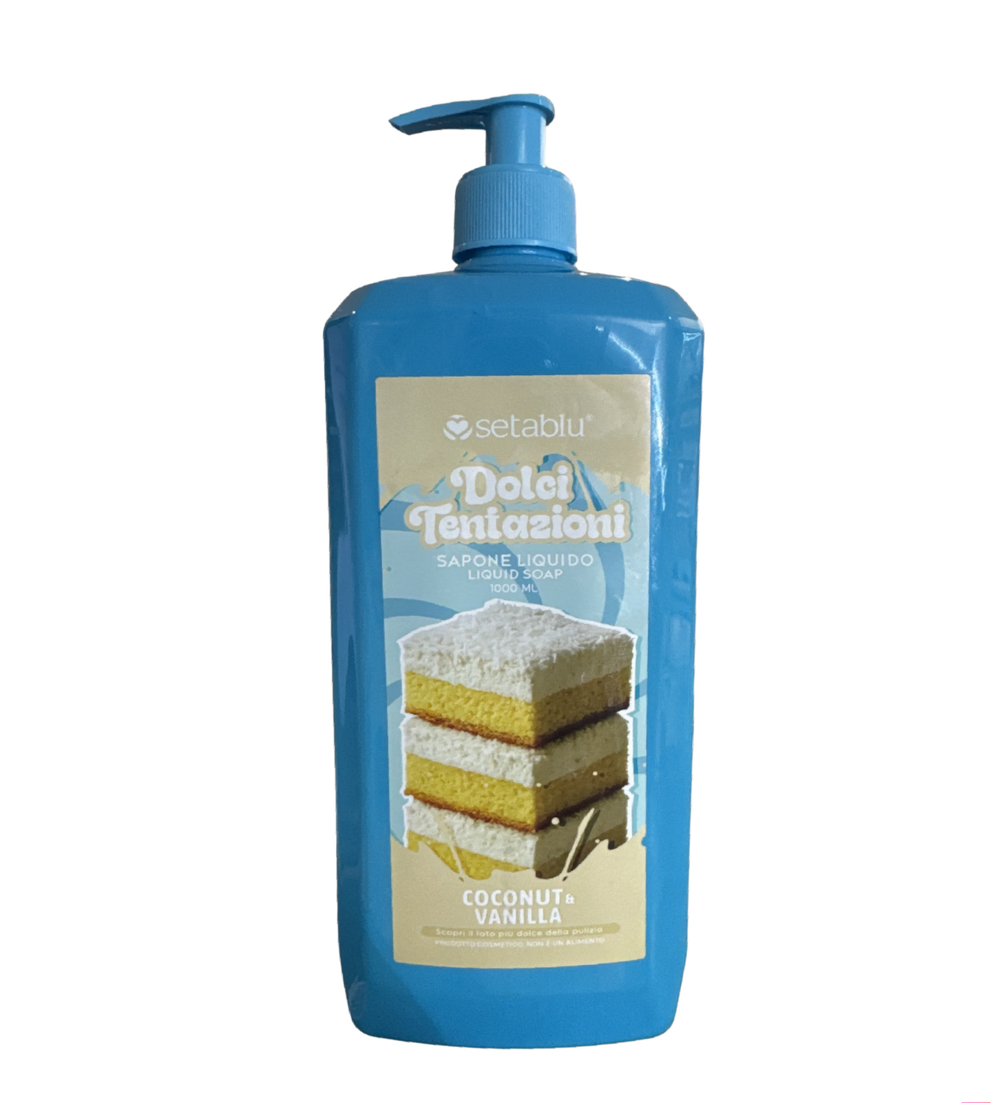Sapone Liquido Mani e Viso Coconut e Vanilla - Sapone Idratante Maxi Formato