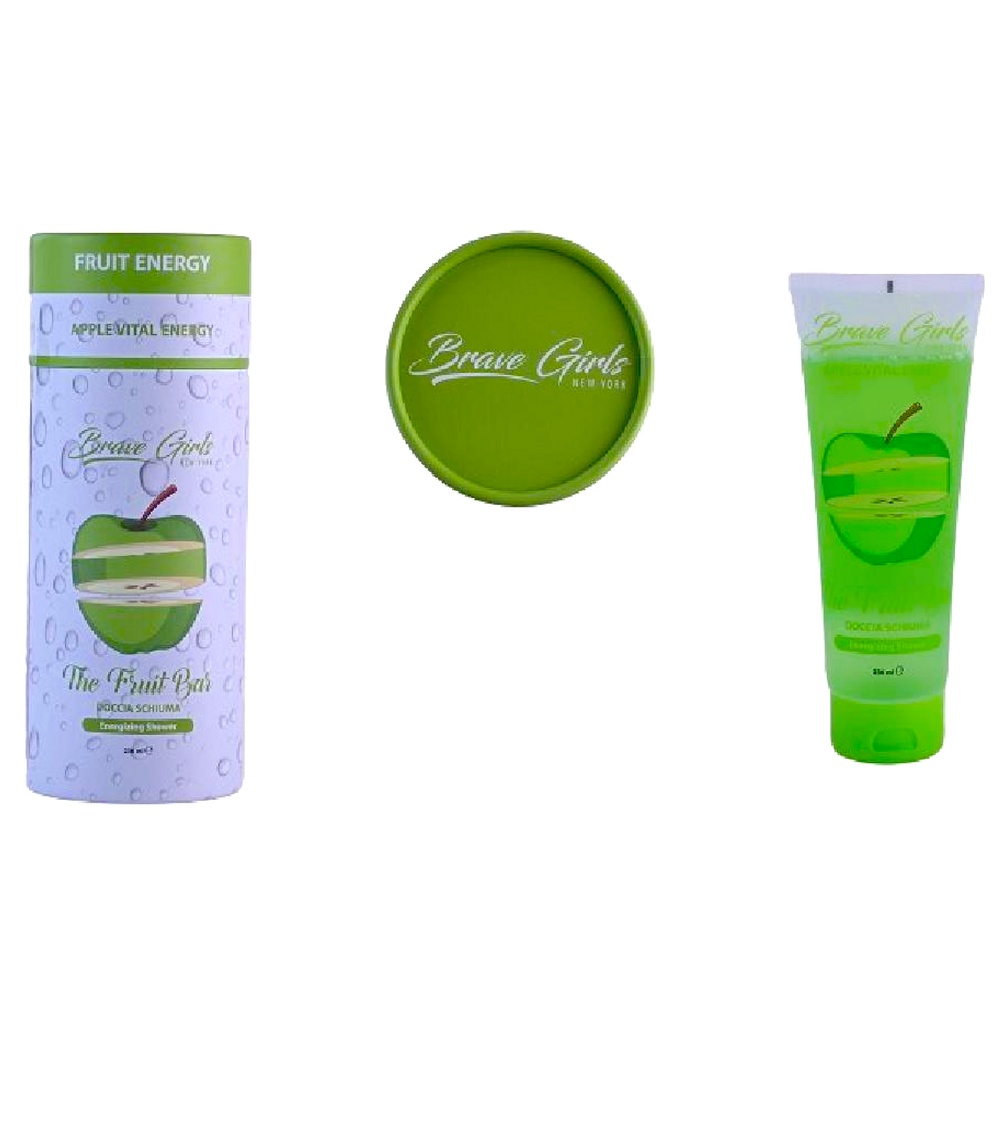 Docciaschiuma Fruit Energy Mela Verde - Gel Doccia Rinfrescante