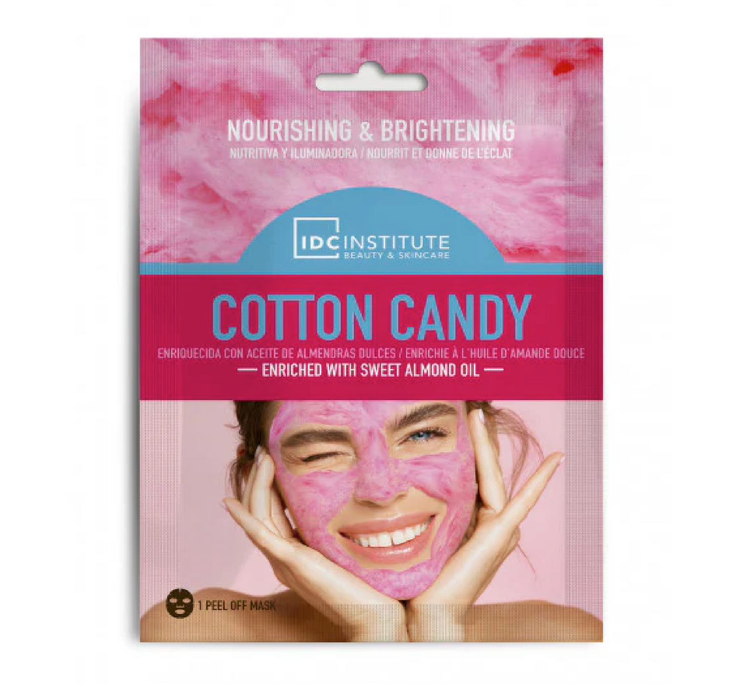 Maschera Viso Nutriente e Illuminante Cotton Candy