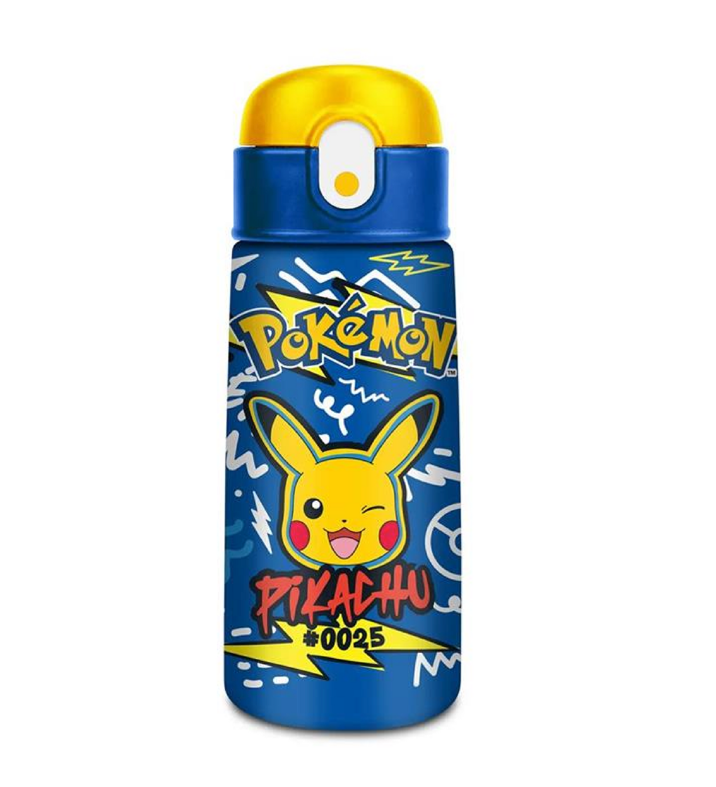 Borraccia Kid Pokémon con Cannuccia - Borraccia Scuola a Scatto