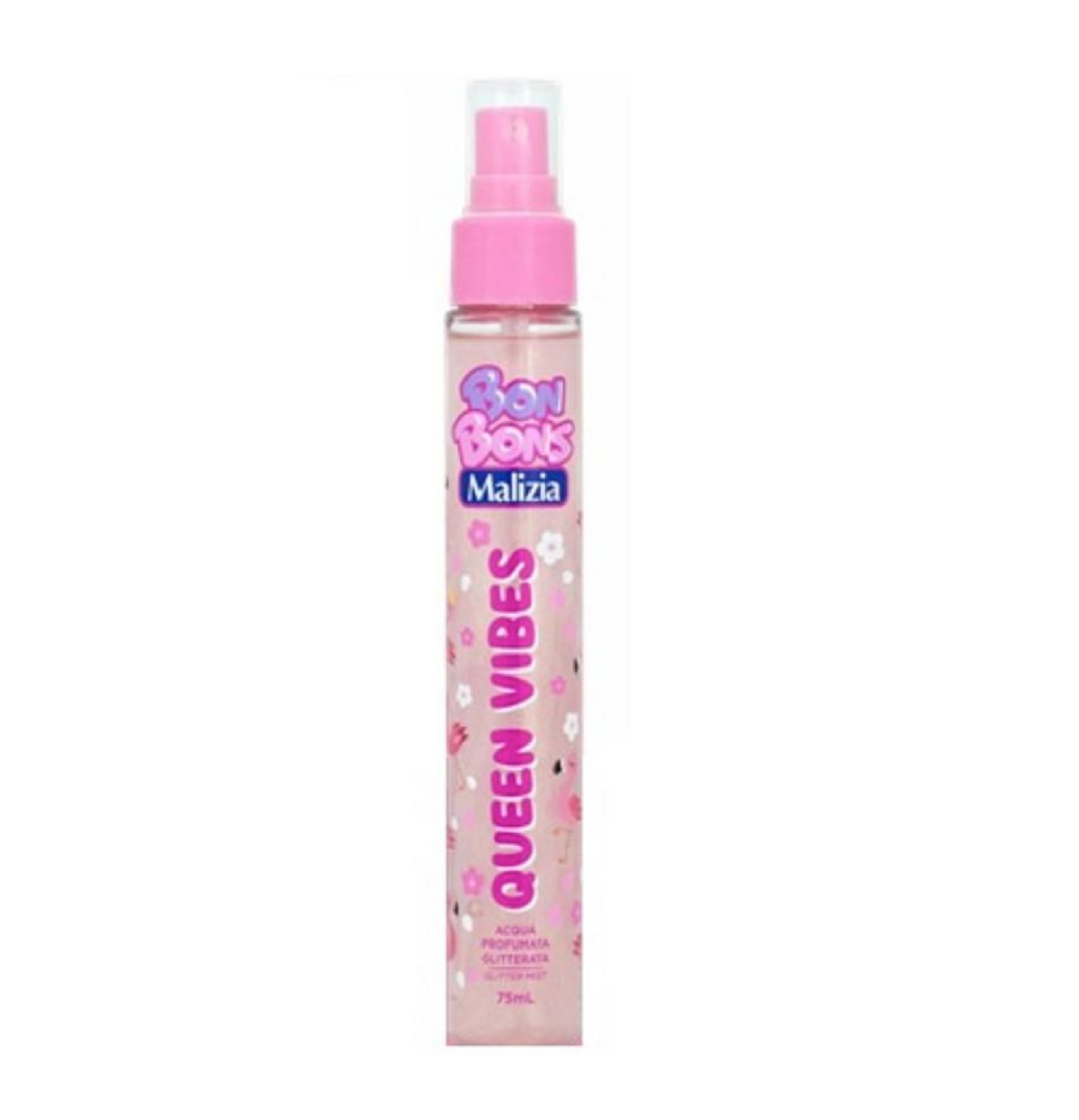Acqua Profumata Glitterata Queen Vibes - Spray Corpo Luminoso e Profumato