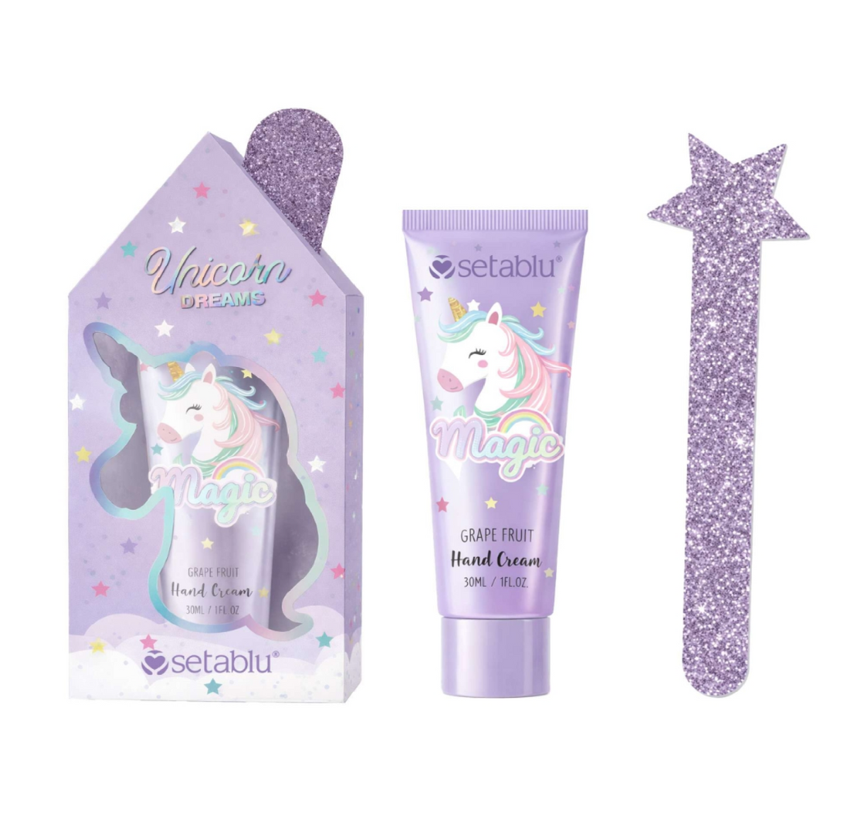 Setablu Unicorn Dreams Hand Gift Set - Crema Mani 30ml e Lima Unghie