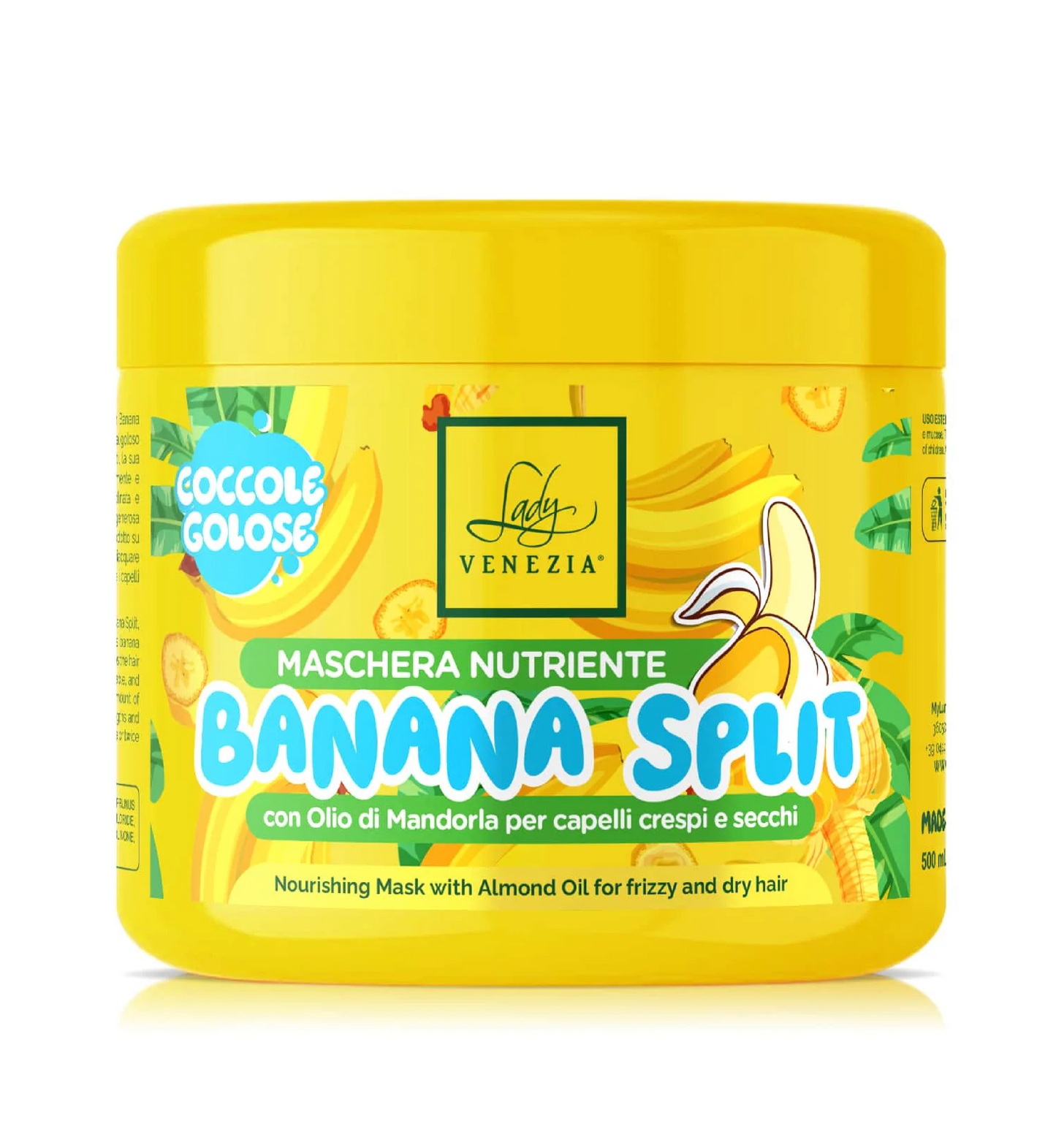 Coccole Golose Maschera Capelli Banana Split - Ultra-Nutriente