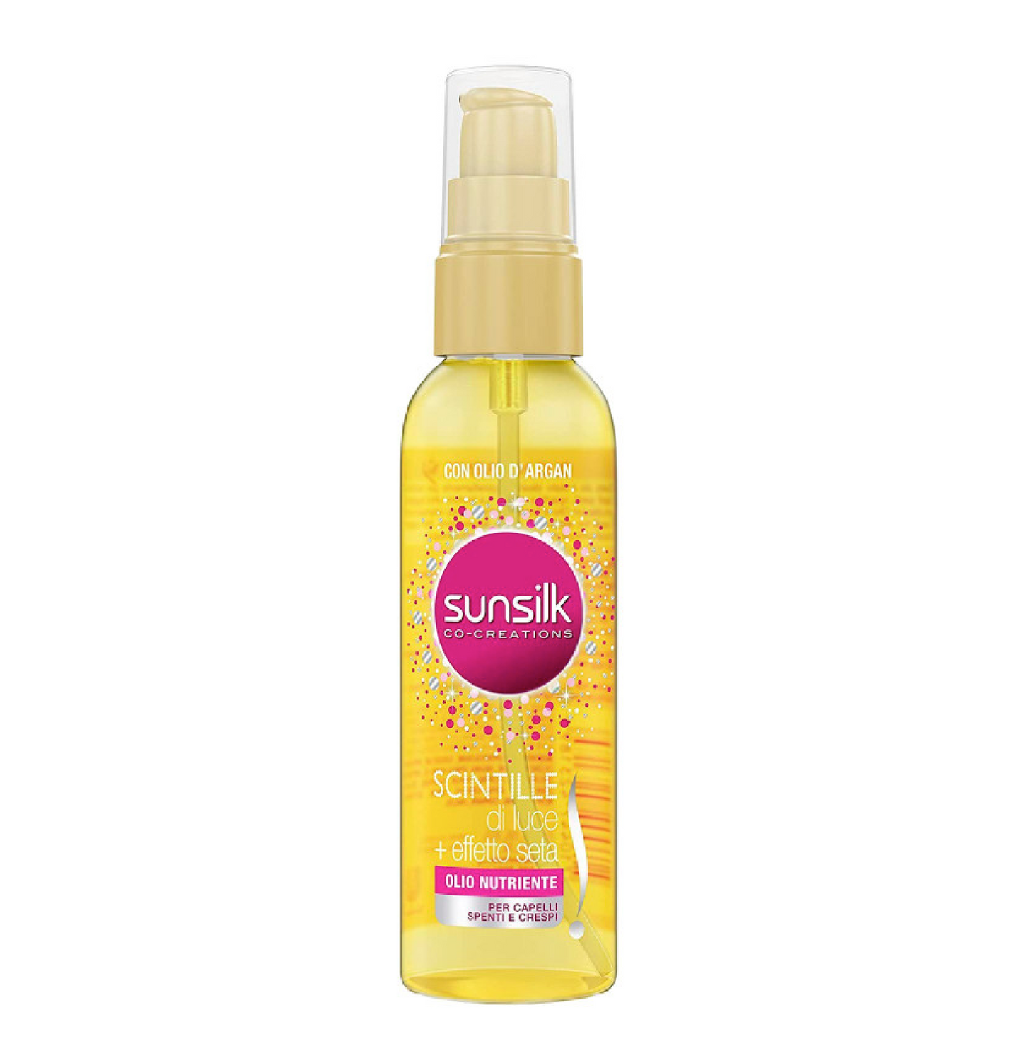 Olio Nutriente Capelli Scintille di Luce – Lucentezza e Nutrimento Intenso