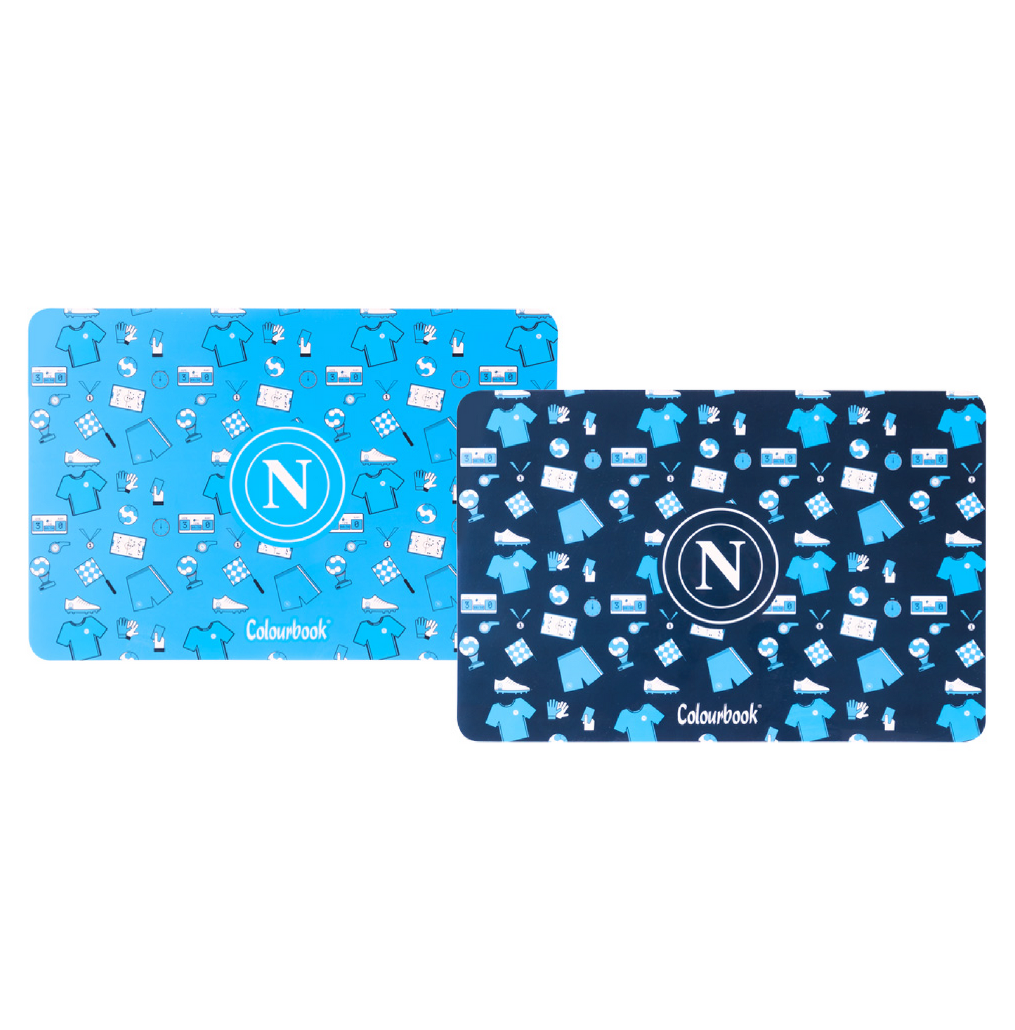 Tovaglietta Plastica SSC Napoli - Lavabile e Resistente Scuola 30x40