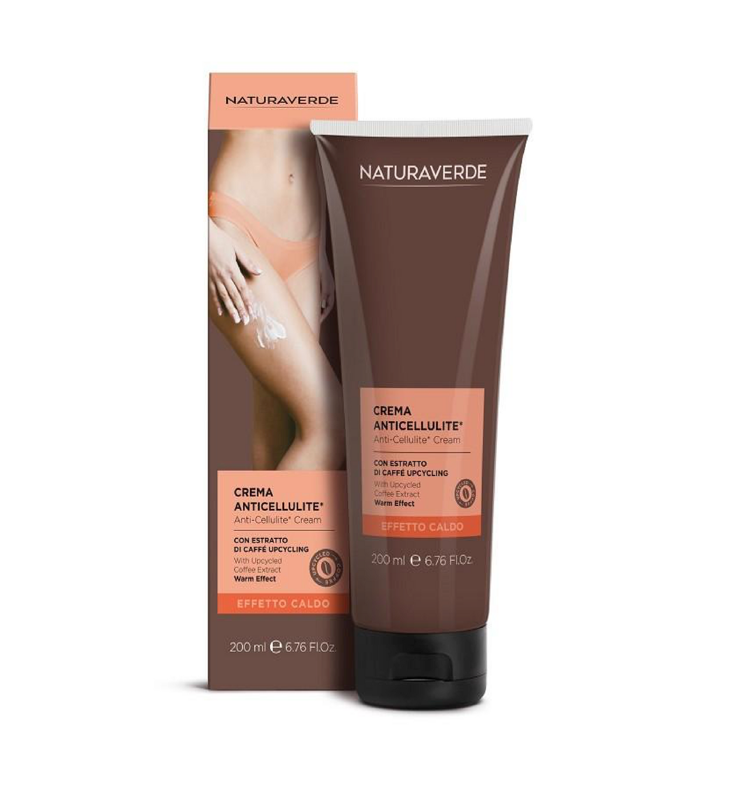 Crema Anticellulite Effetto Caldo con Estratto di Caffè