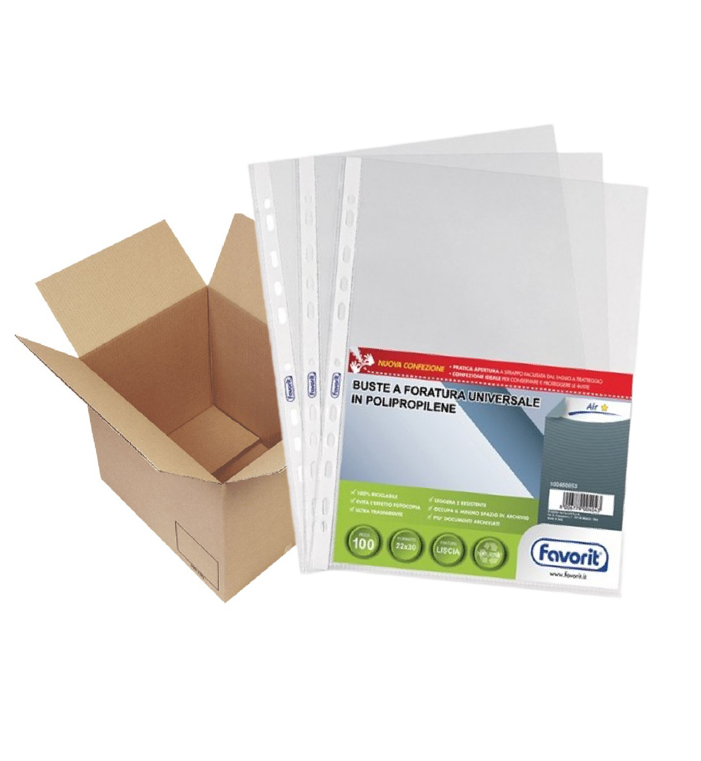 Buste Forate Air 22x30 1000pz.