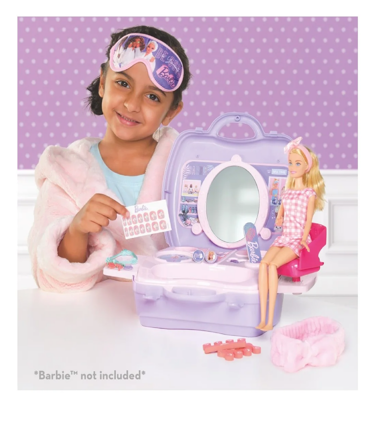 Valigetta Barbie Deluxe Wellness and Beauty Playset
