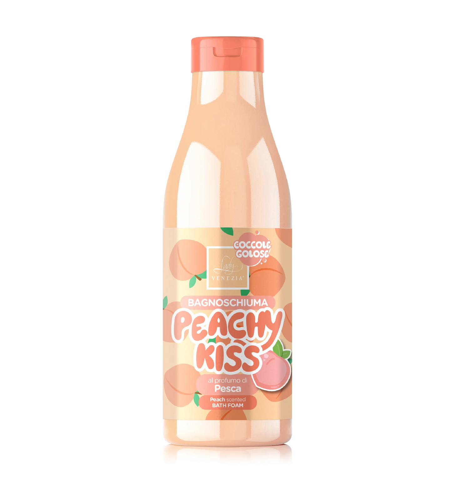 Coccole Golose Bagnoschiuma Peachy Kiss - Doccia alla Pesca
