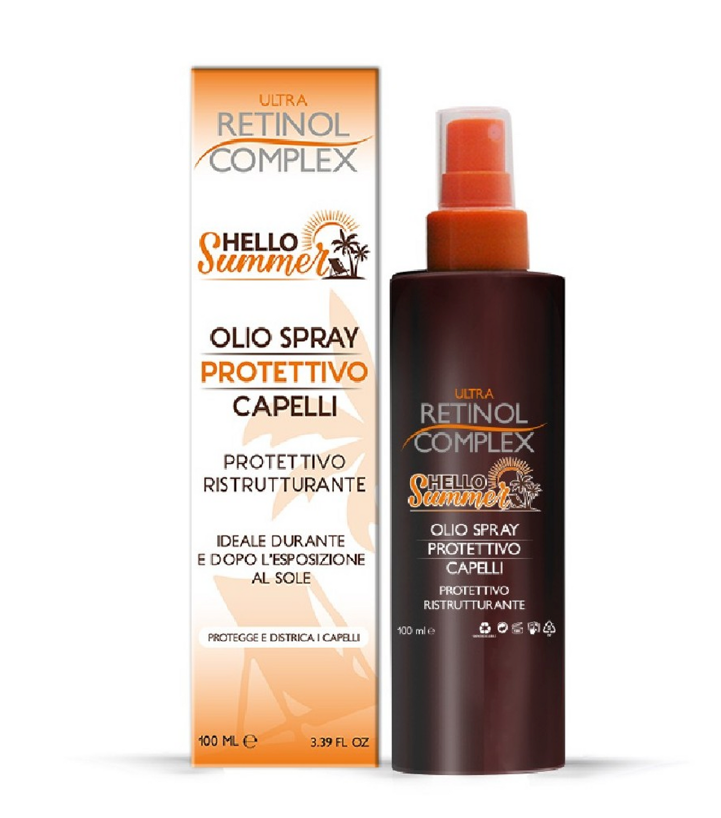Olio Protettivo Capelli - Anti-Salsedine e Cloro