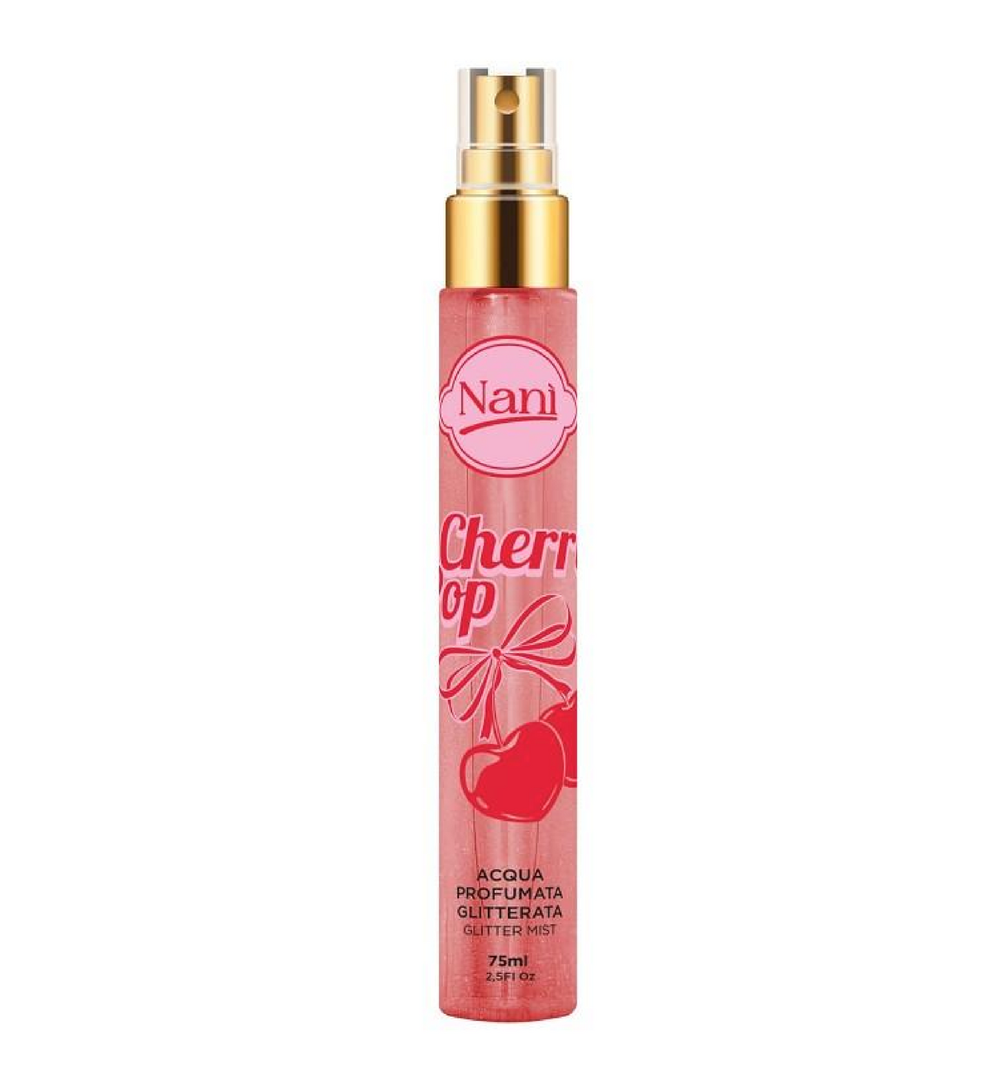 Acqua Profumata Glitterata Cherry Pop - Body Mist Shimmer Fruttato