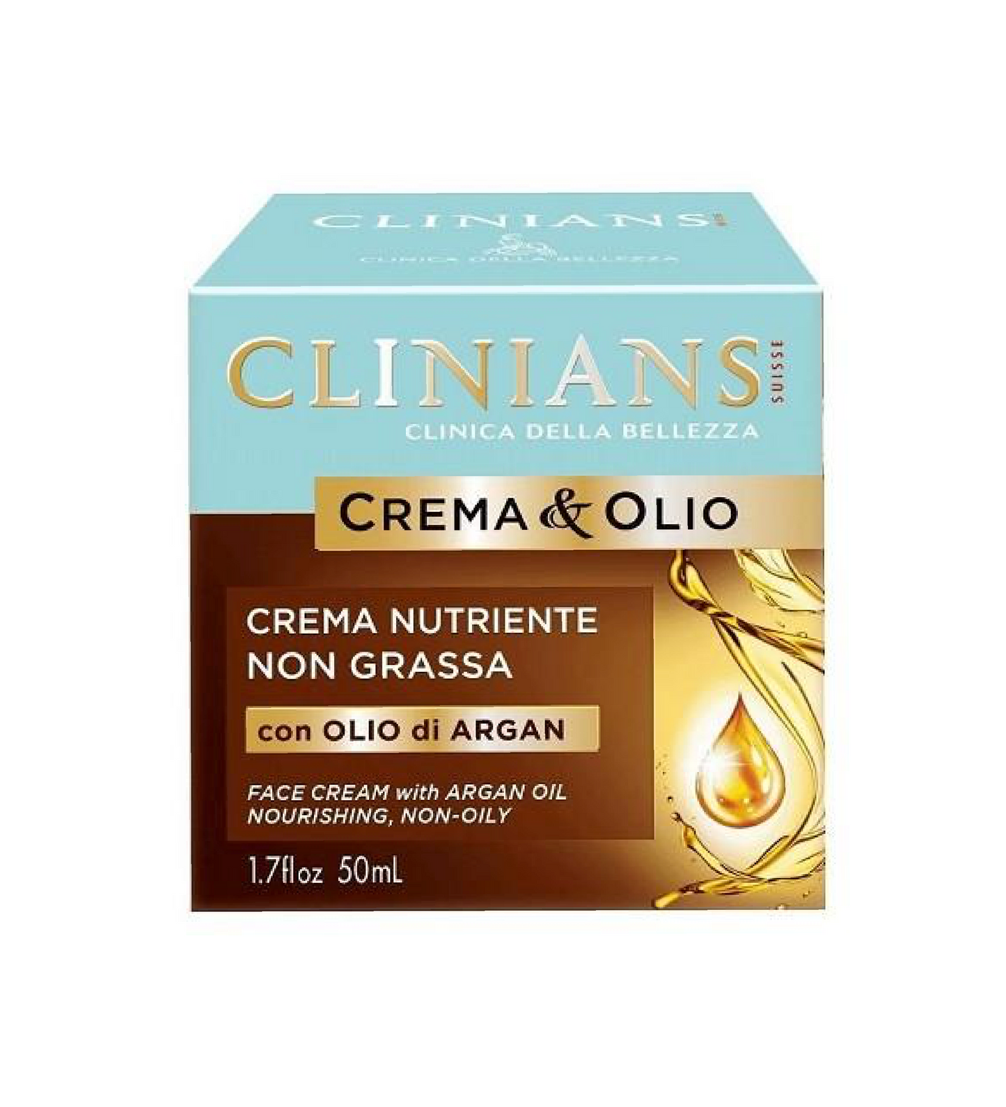 Crema&Olio Crema Nutriente Non Grassa con Olio di Argan