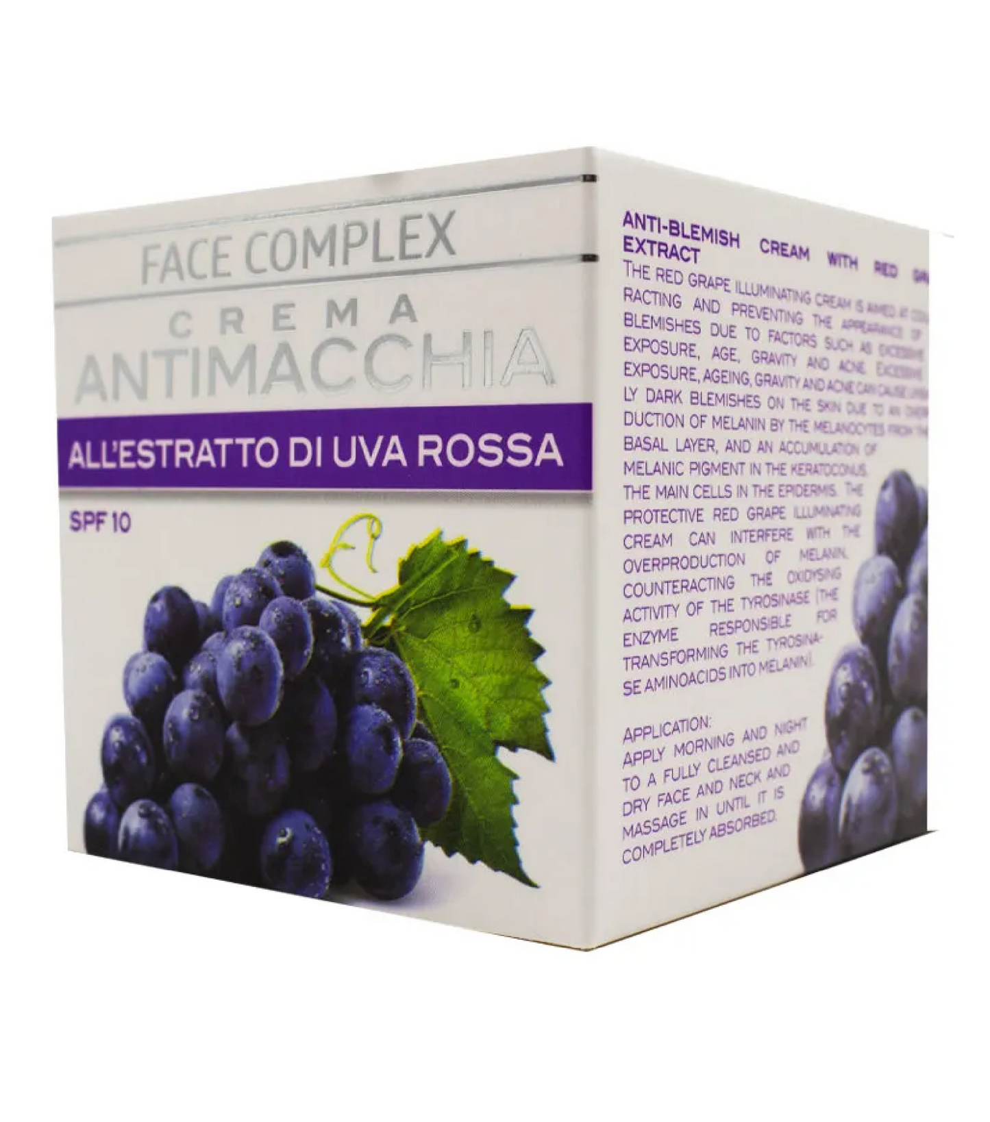 Crema Antimacchia Uva Rossa - Trattamento Uniformante