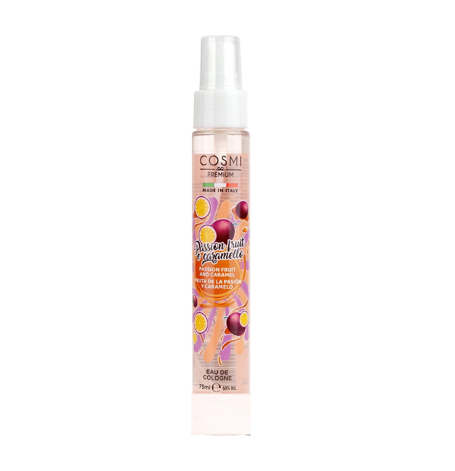 Acqua Profumata Passion Fruit e Caramello Spray Corpo Fragranza Dolce