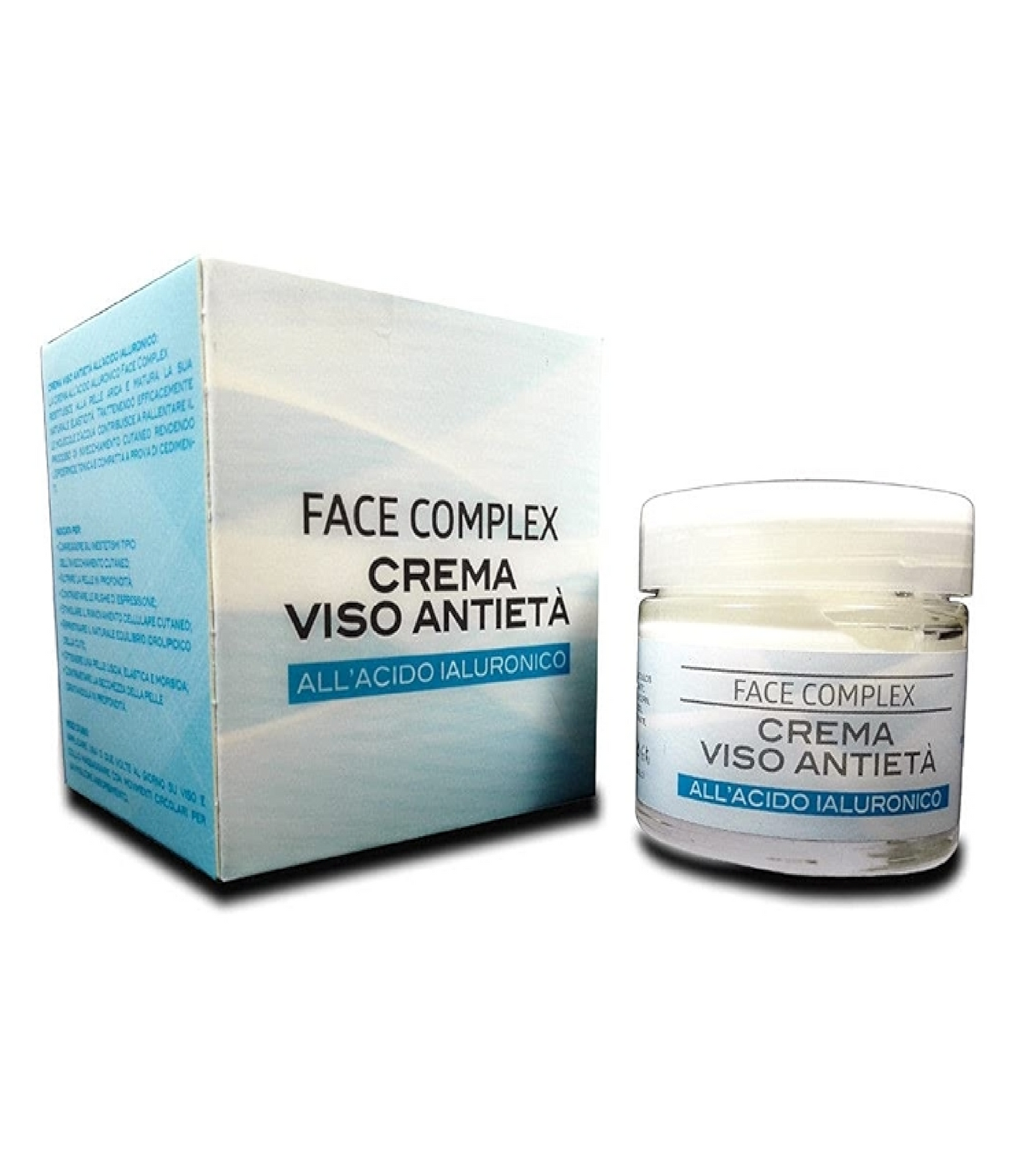 Crema Viso Acido Ialuronico - Idratante Rimpolpante