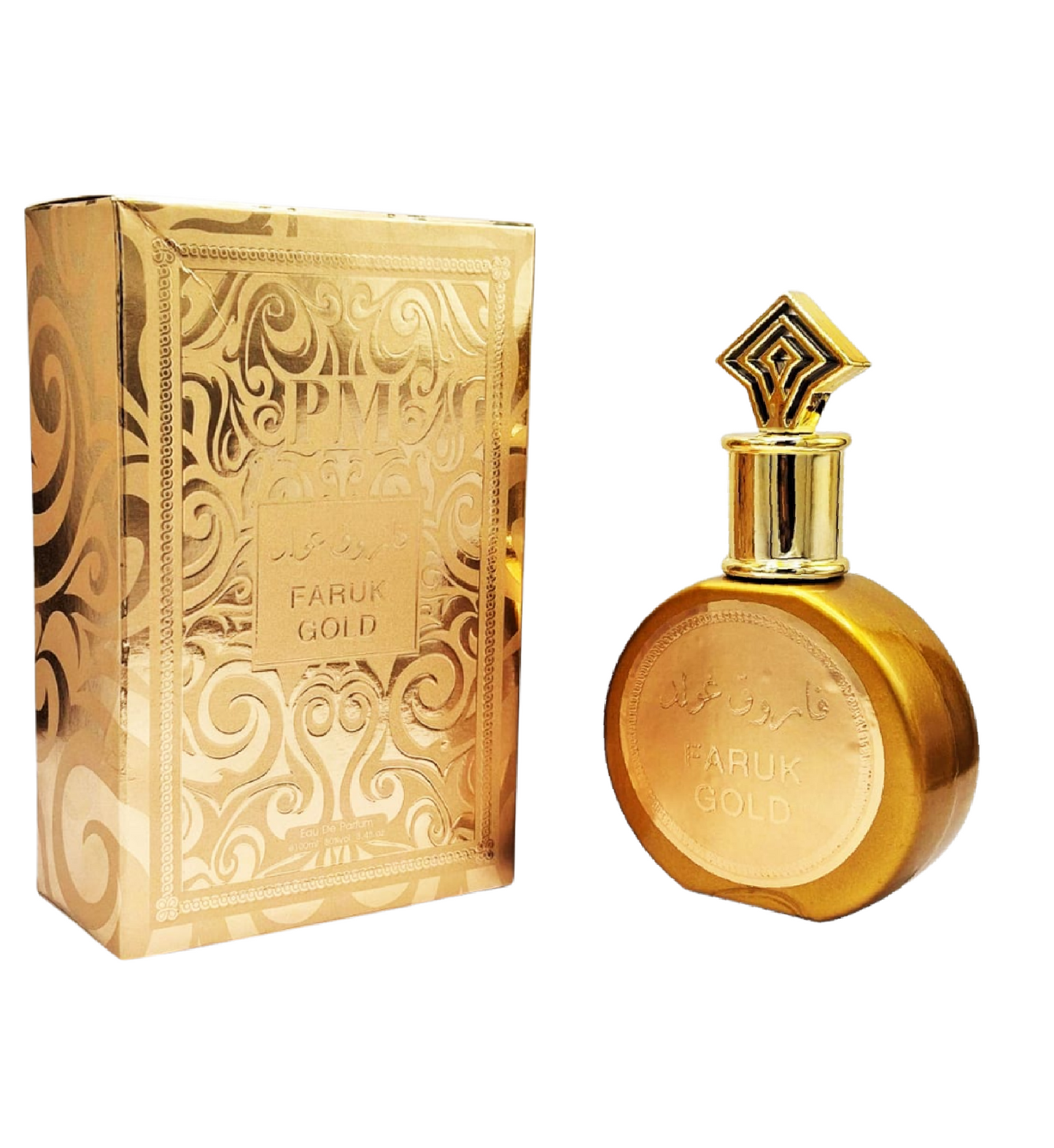 Faruk Gold EDP - Profumo Arabo di Lusso Unisex Ambrato e Avvolgente