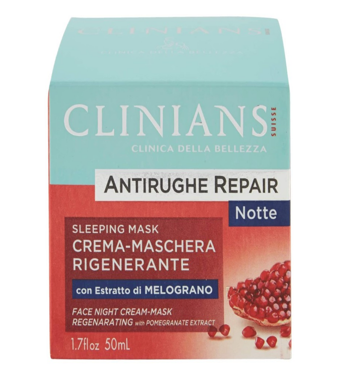 Crema Antirughe Notte Melograno - Trattamento Rigenerante
