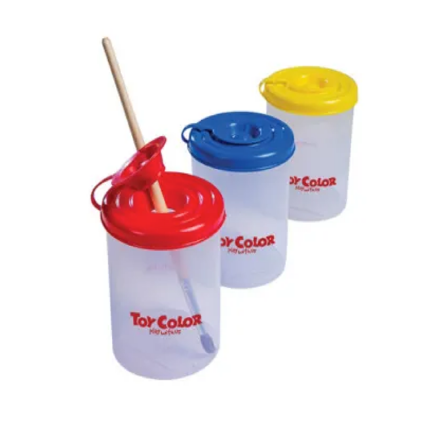 Barattolo Lavapennello - Accessorio per Pittura e Scuola