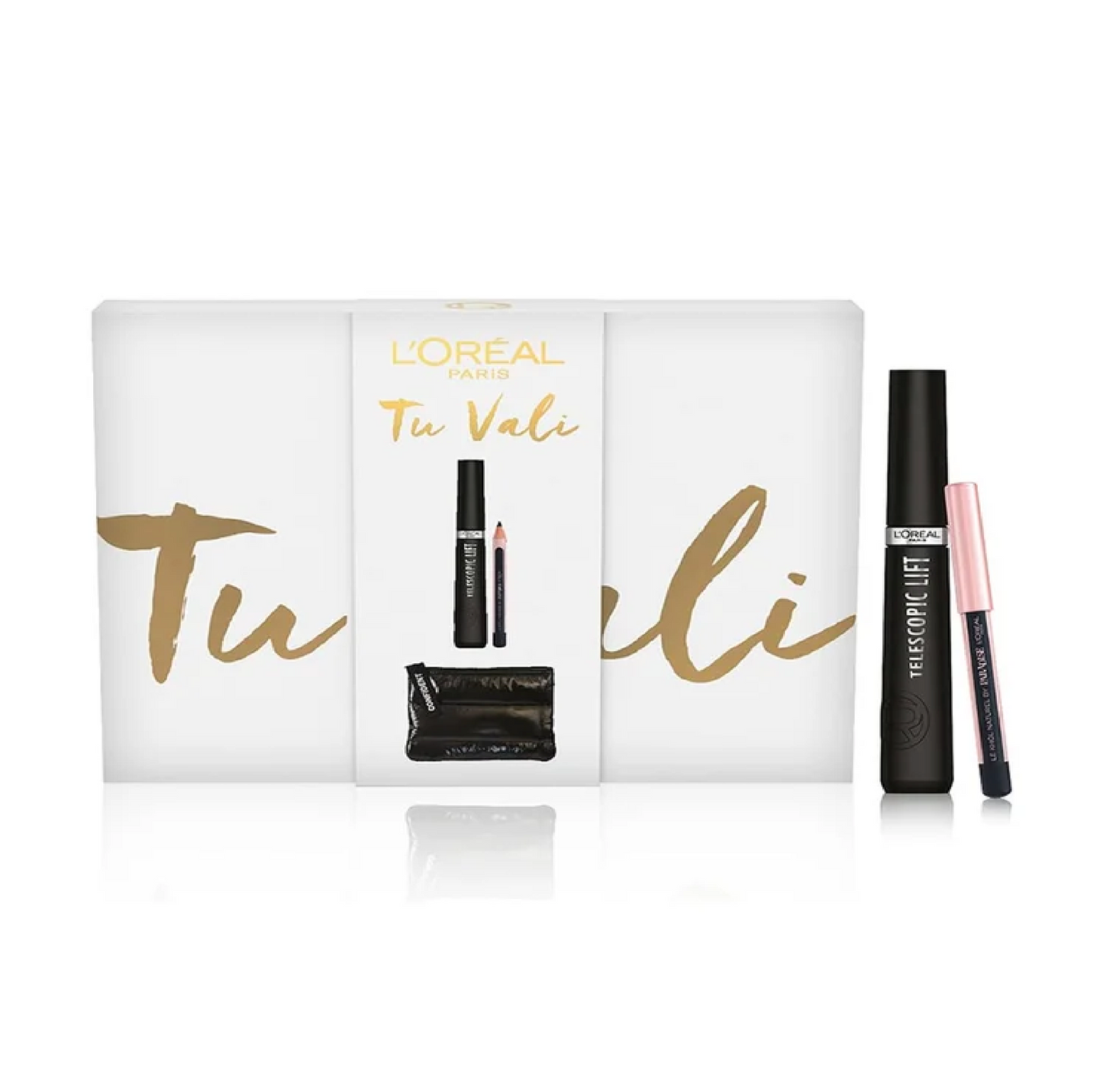Pochette Mascara Telescopic Lift Nero + Mini Matita