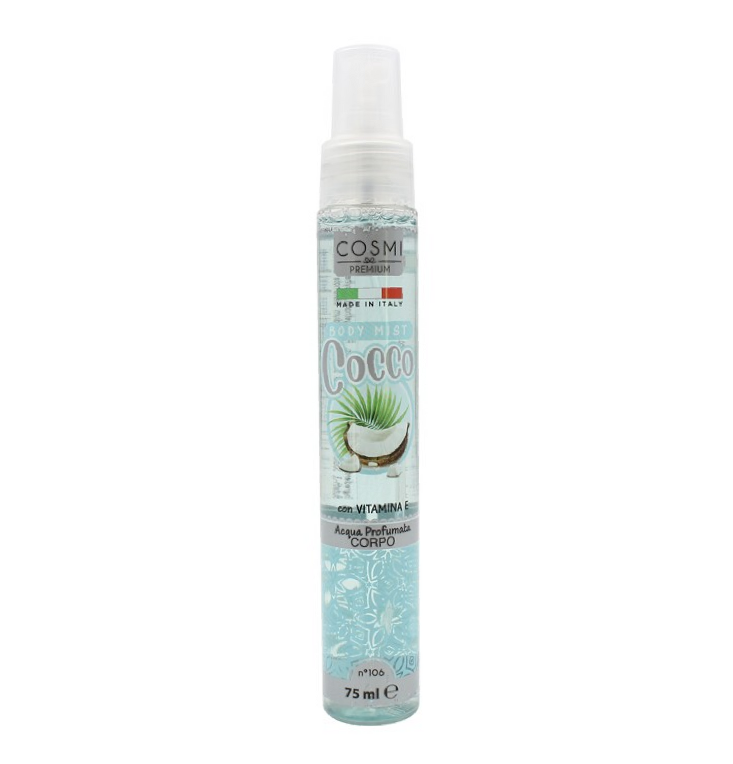 Acqua Profumata Cocco Spray Corpo Fragranza Tropicale