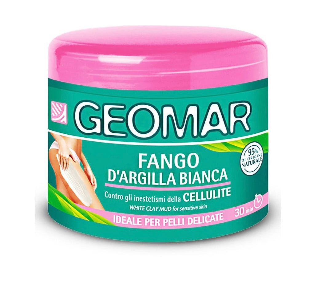 Fango d'Argilla Bianca per Pelli Delicate